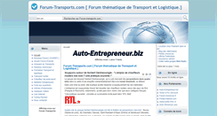 Desktop Screenshot of forum-transports.com
